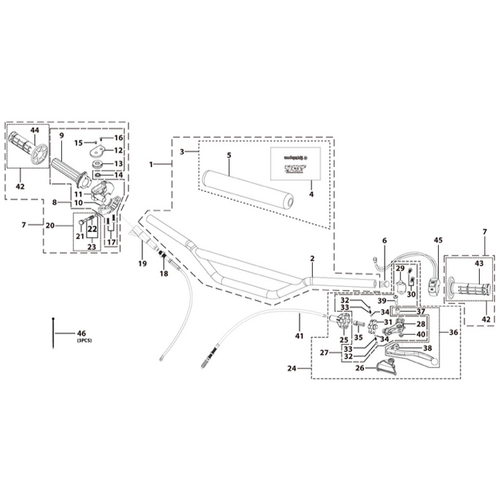 01 Handle Bar Assembly