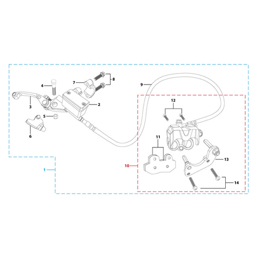 05 Front Brake Assy