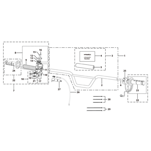 01 Handle Bar Assembly