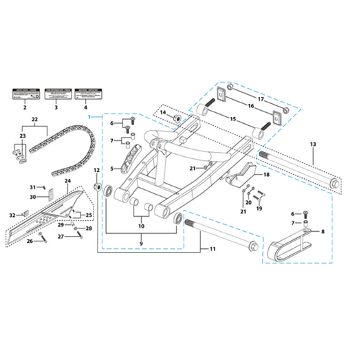 10 Swing Arm Assy