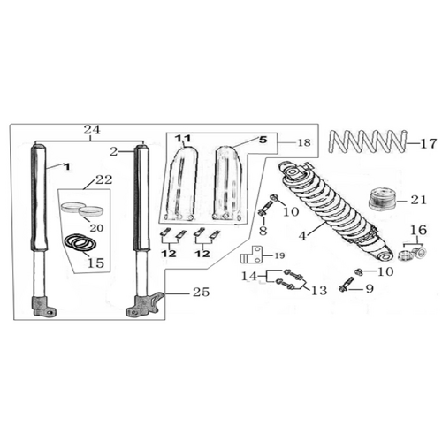 04 Front & Rear Absorber