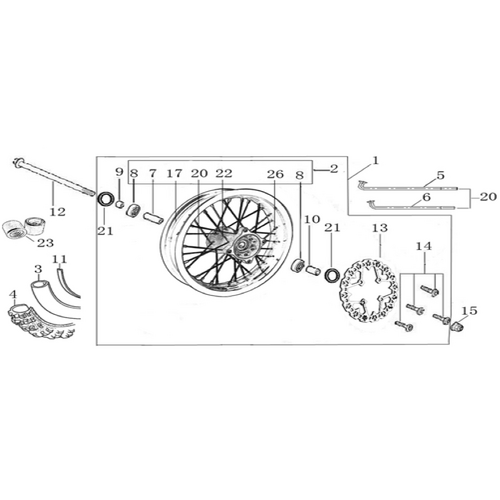 06 Front Wheel Assy