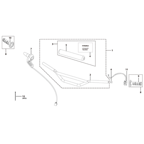 01 Handle Bar Assembly