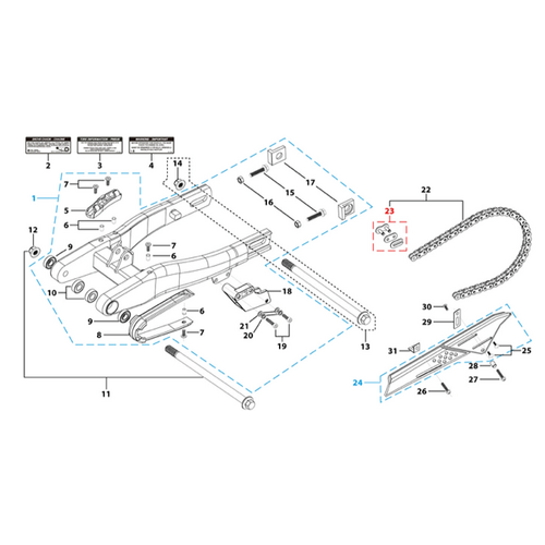 09 Swing Arm Assy