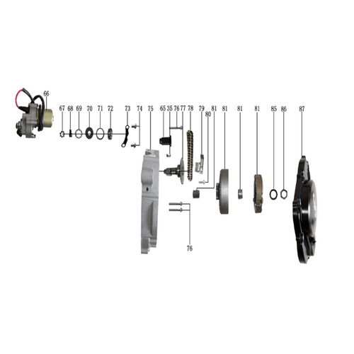 33 Righthand Engine Assy