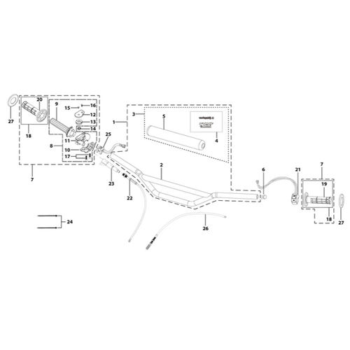 01 Handle Bar Assembly