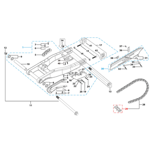 10 Swing Arm Assy