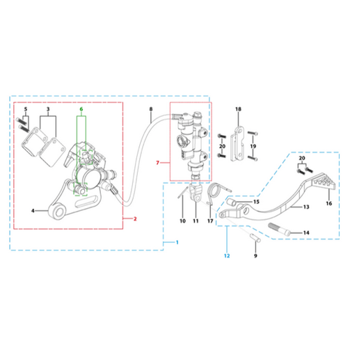 12 Rear Brake