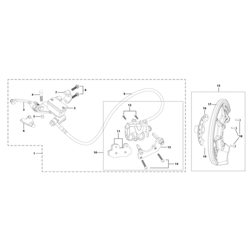 05 Front Brake Assy