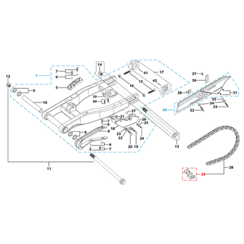 10 Swing Arm Assy