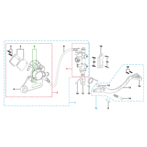 12 Rear Brake