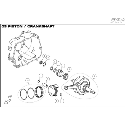 32 Piston / Crankshaft