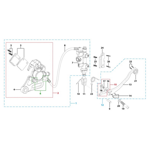 12 Rear Brake