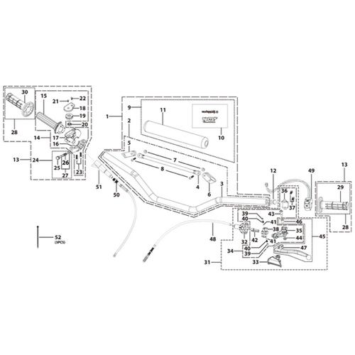 01 Handle Bar Assembly