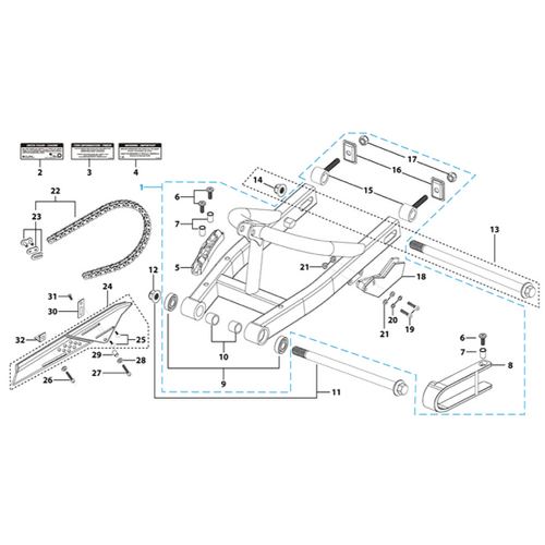 10 Swing Arm Assy