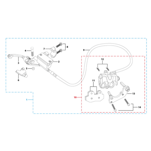 05 Front Brake Assy