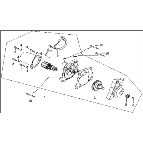 42 Starting Motor