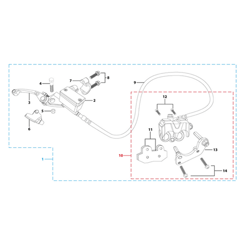 05 Front Brake Assy