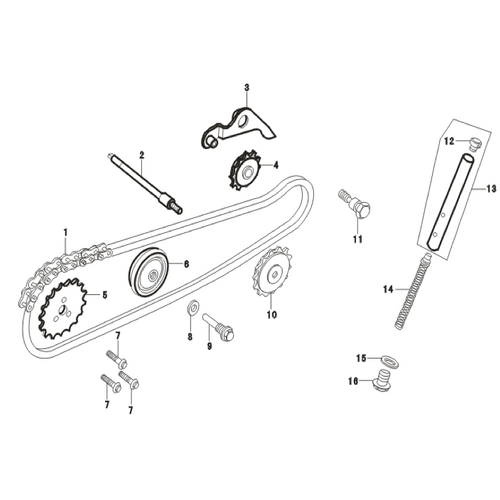 33 Cam Chain/ Tensioner