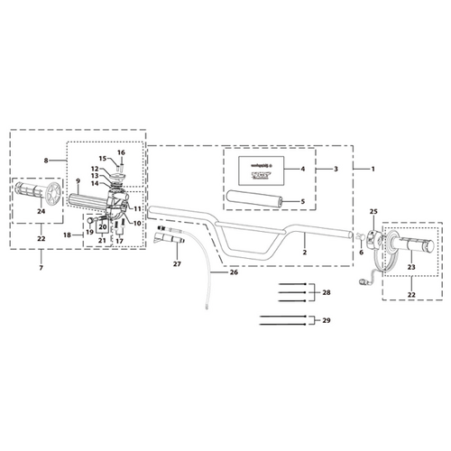 01 Handle Bar Assembly