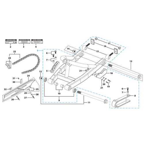 10 Swing Arm Assy