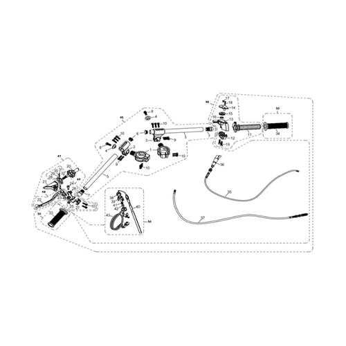 01 Handle Bar Assembly