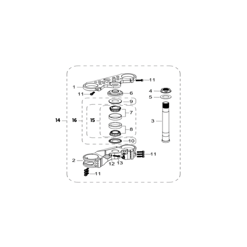 02 Steering Stem Assembly