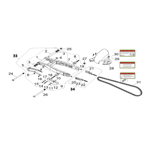 10 Swing Arm Assy