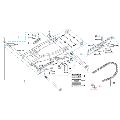 10 Swing Arm Assy