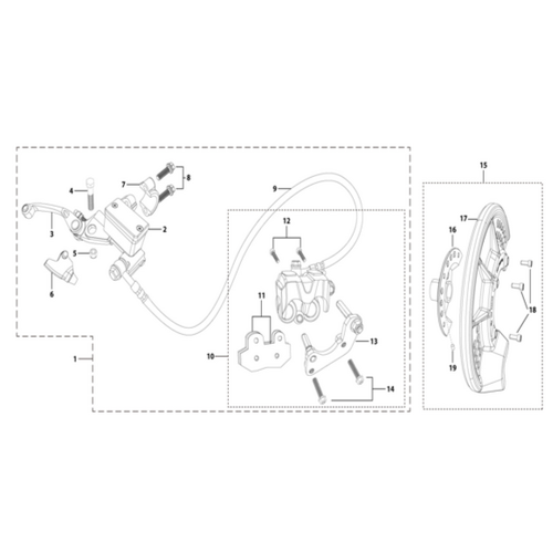 05 Front Brake Assy