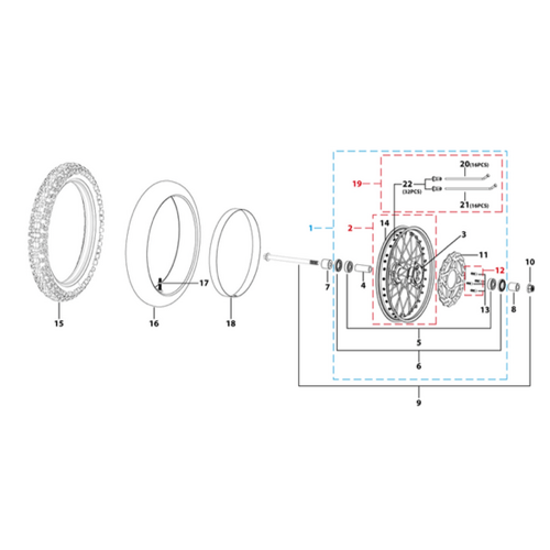 06 Front Wheel Assy