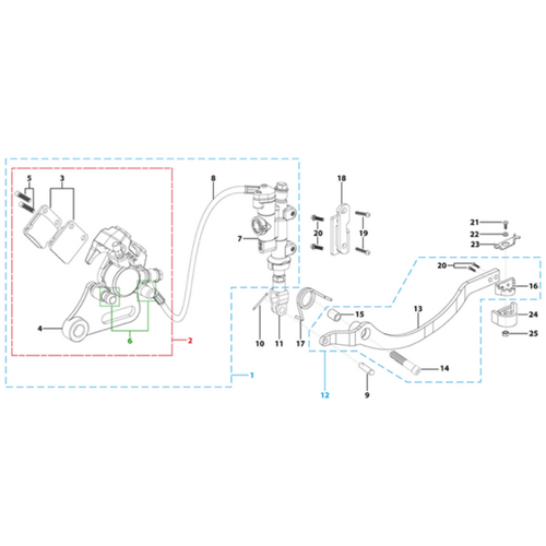 12 Rear Brake