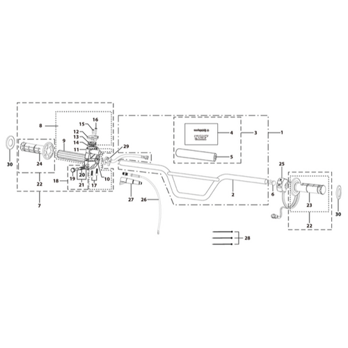 01 Handle Bar Assembly