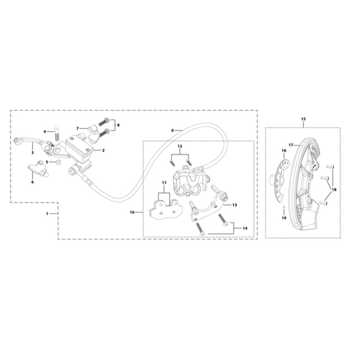 05 Front Brake Assy