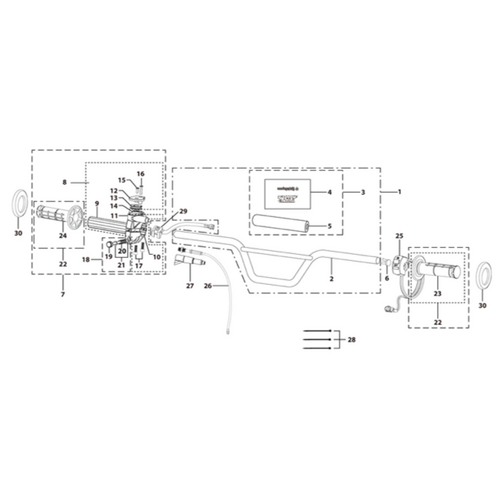 01 Handle Bar Assembly