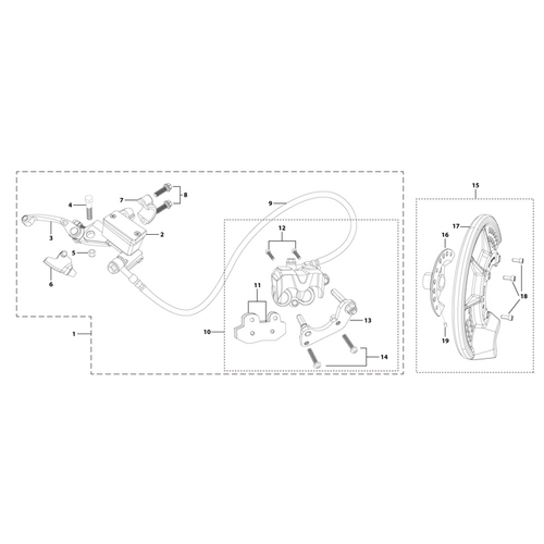 05 Front Brake Assy