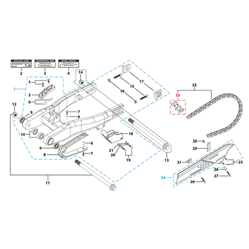 10 Swing Arm Assy