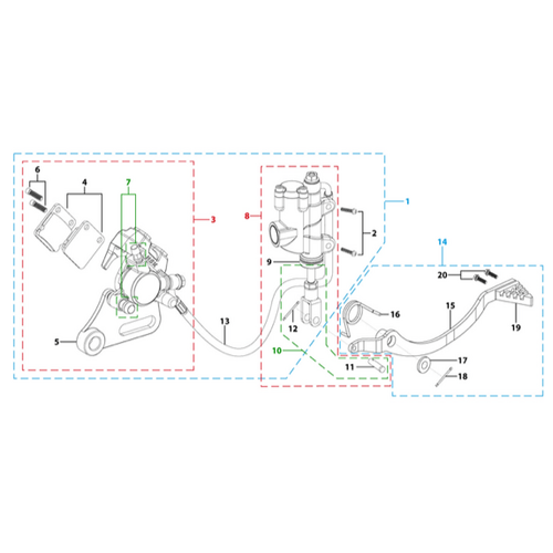 12 Rear Brake