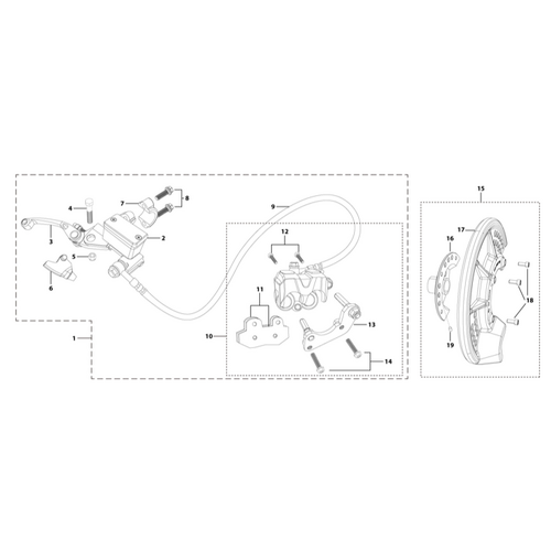 05 Front Brake Assy