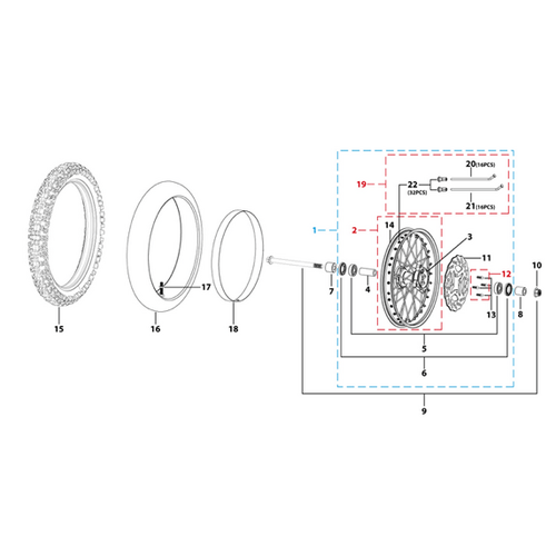 06 Front Wheel Assy