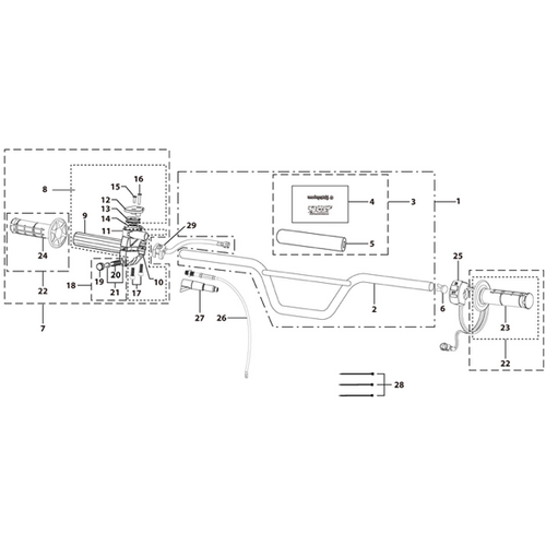 01 Handle Bar Assembly