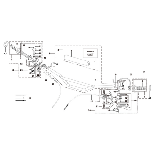 01 Handle Bar Assembly