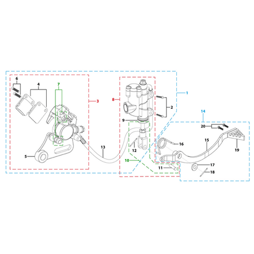 12 Rear Brake