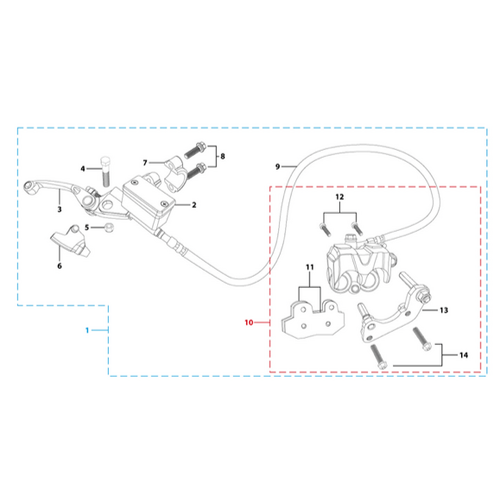 05 Front Brake Assy