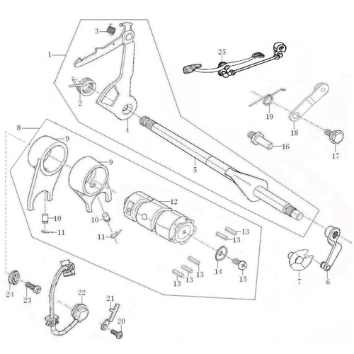 42 Gearshift Mechanism