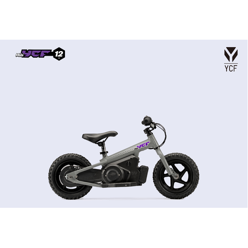 YCF 12" Electric Balance Bike - Purple