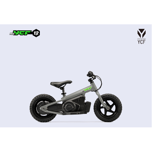 YCF 12" Electric Balance Bike - Green