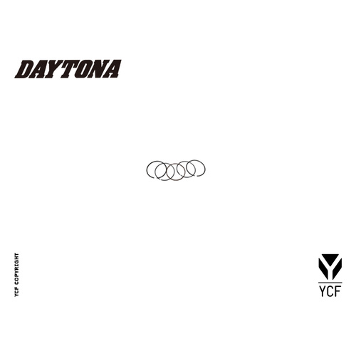 DAYTONA 54MM PISTON RING SET COMPLETE (JAPAN)