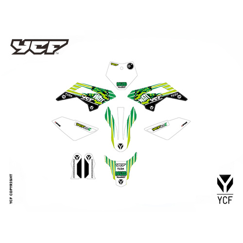 YCF50E COMPLETE GRAPHIC KIT 2022