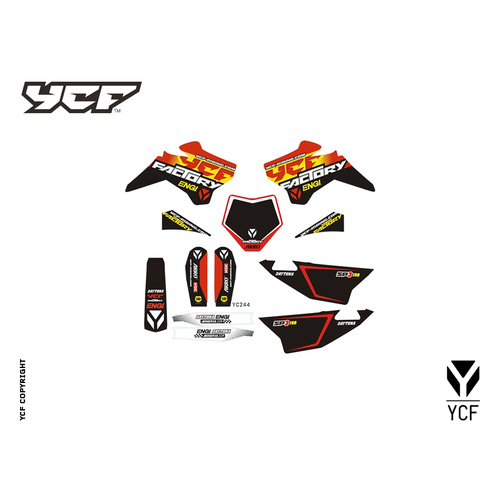 FACTORY SP3 F190 GRAPHIC KIT 2016